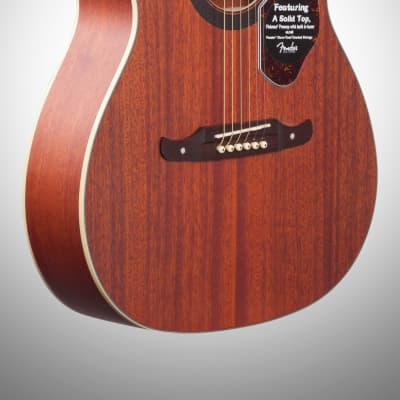 Fender Tim Armstrong Hellcat Acoustic-Electric Guitar, Natural image 3