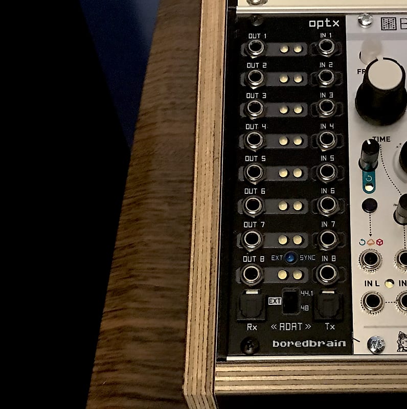 Boredbrain Optx Eurorack 8 Channel ADAT Audio Interface Reverb