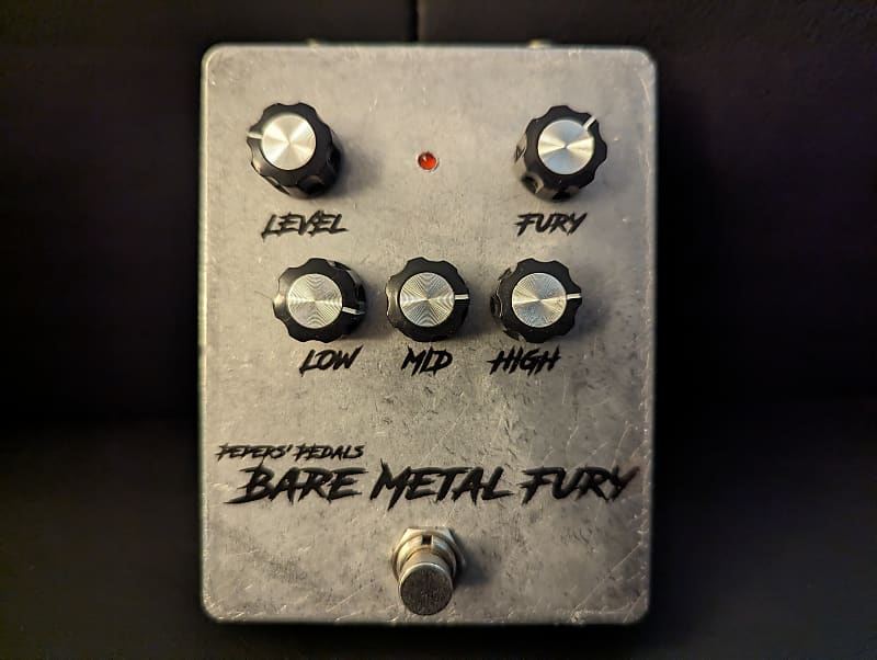 Peper's Pedals Bare Metal Fury - Peavey Rage Pedal | Reverb