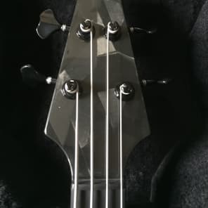 Modulus  Quantum 4 Bass Guitar 5A Quilt Top MAPLE NOS Bartolini - TOP OF LINE 2006 Purple Blue Black image 4