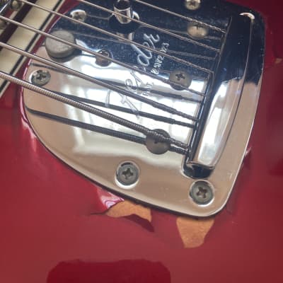Fender Pawn Shop Bass VI 2013 - Candy Apple Red image 8
