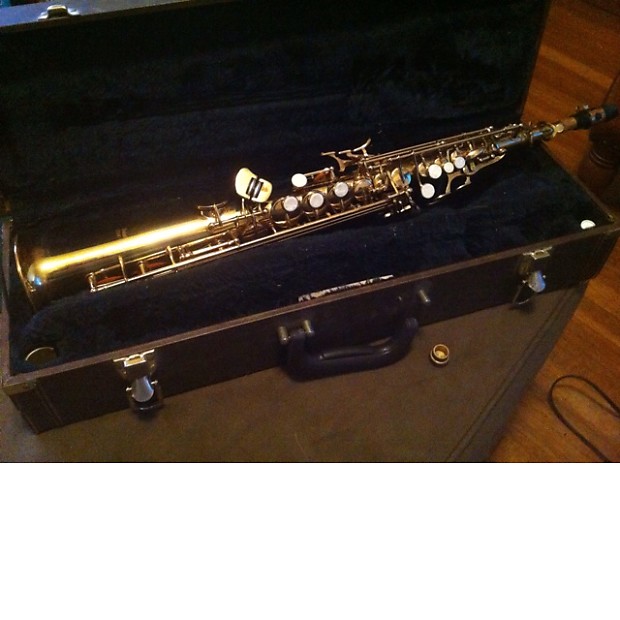 E.M. Winston Boston Soprano Saxophone 200405 Brass Reverb