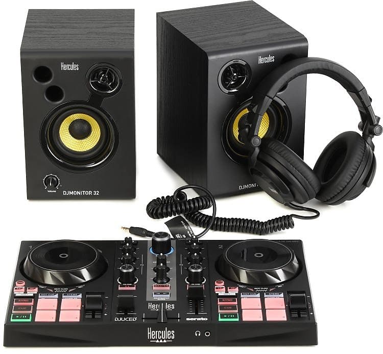 Hercules DJ DJLearning Kit MK2 Complete DJ System for Reverb