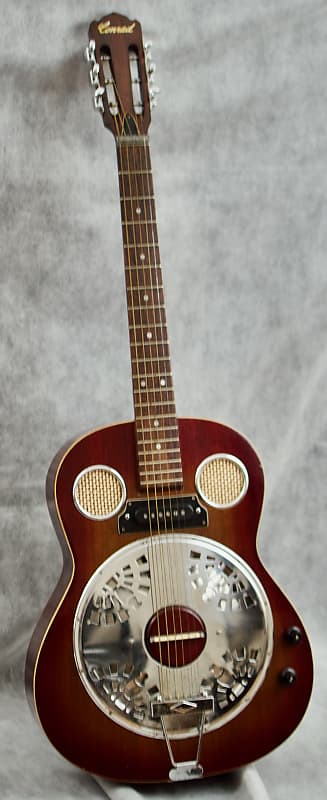 Vintage Conrad 40232 Dobro Style Resonator Guitar 70's