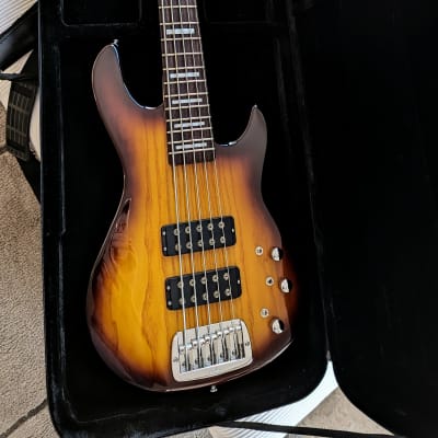 G&L Tribute Series L-2500 5-String Bass with Rosewood Fretboard 2010s - Tobacco Sunburst image 10