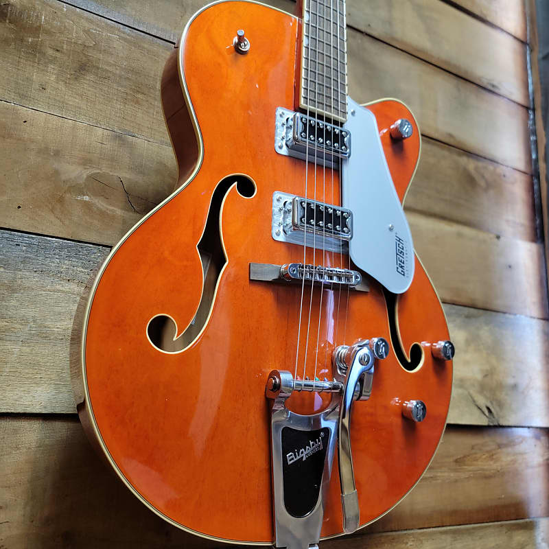 2021 Gretsch G5420T Electromatic Hollowbody (Pre-Owned) - Transparent Orange w/ Bigsby image 1