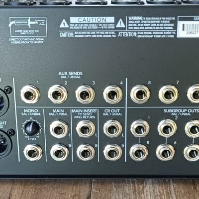 Mackie 1642VLZ4 16-Channel Mic / Line Mixer 2014 - Present - Black image 4