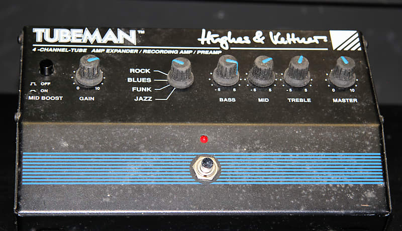 Hughes & Kettner Tubeman mk1 Valve Guitar Pre-Amp | Reverb