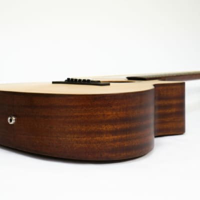 Solid Sitka / African Mahogany GA Cutaway Travel Guitar- FF412C (B-Stock) image 4