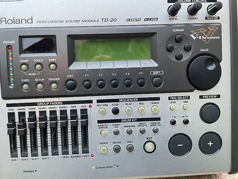 Roland TD-20 V-Drum Percussion Sound Module | Reverb