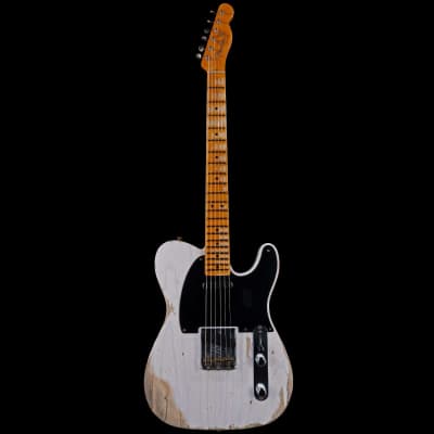 Fender Custom Shop 1952 Telecaster Heavy Relic Big U Neck White Blonde image 4