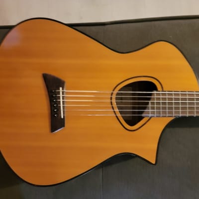 Avante AV2 Baritone Acoustic Guitar w/new pack of Elixir strings and hardshell case image 6