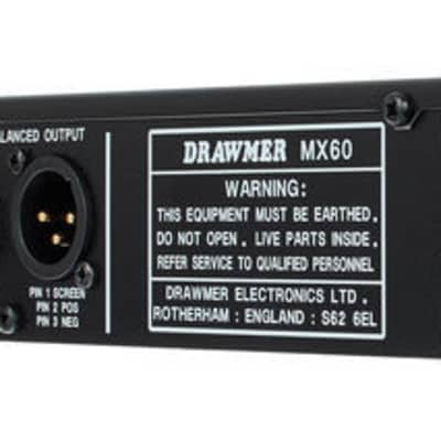 Drawmer MXPRO-60 Professional Channel Strip - 230 V