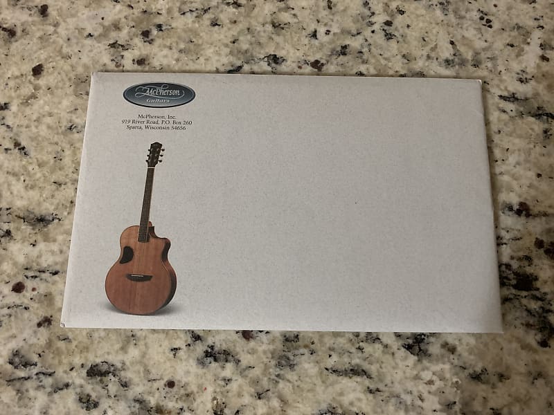 McPherson Guitar Catalog Reverb