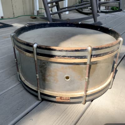 Lyon & Healy Snare Drum 15.5” x 6”- Vintage Military Snare Late 1800’s to Early 1900’s Aluminum image 4