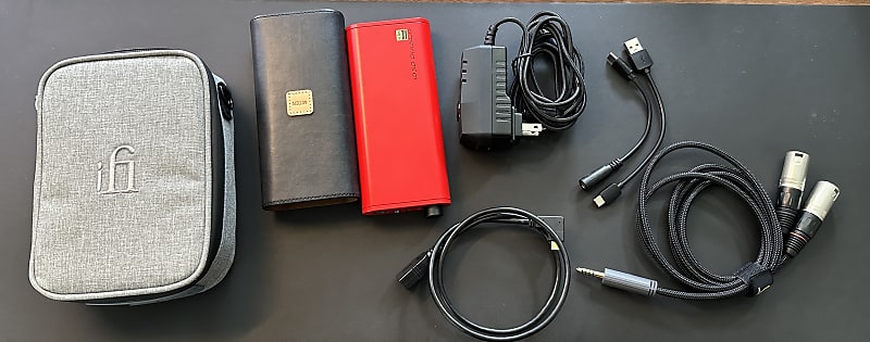 iFi Audio iDSD Diablo Portable Headphone DAC/Amp w/ Miter Case  			
