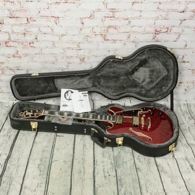 USED D'Angelico Excel Mini DC Semi-Hollow Electric Guitar Viola image 10