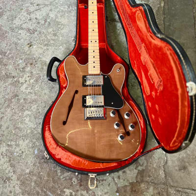 Fender Starcaster 1976 - Walnut desert taupe original vintage USA image 3