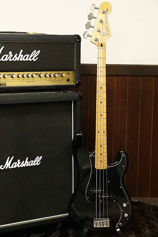 1980's made Tokai Precision Bass HARD PUNCHER PB-40 Black
