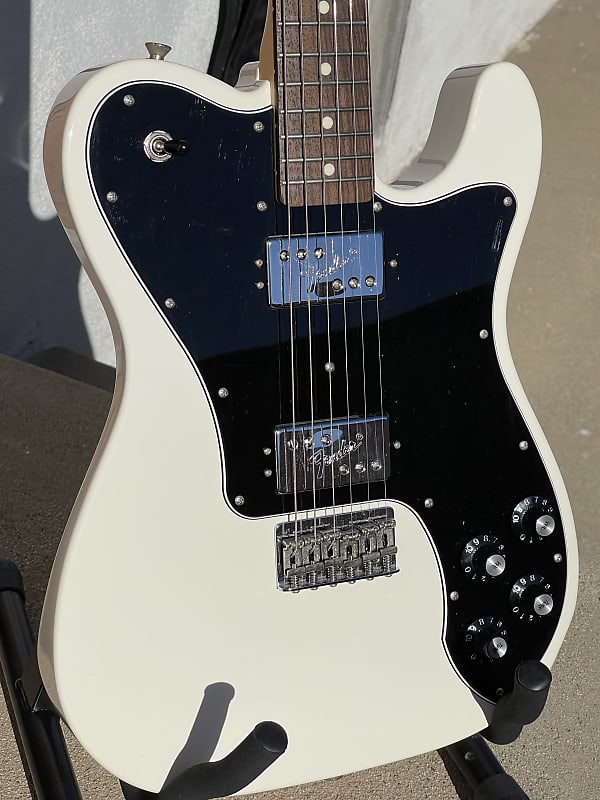 Fender MIJ Hybrid Telecaster Deluxe 2019 - Arctic White | Reverb