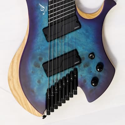 Agile 8 String Multi-Scale Fan Fret Chiral Parallax 82528 RN Satin