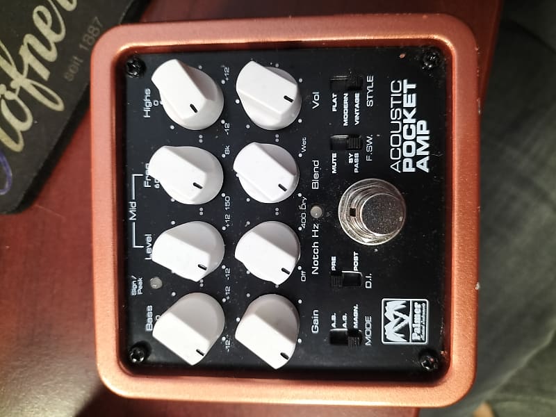 Palmer Acoustic pocket amp Reverb