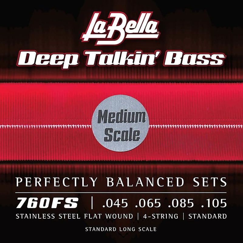 La Bella Deep Talkin' Bass L-760FS-M String Set Electric | Reverb UK