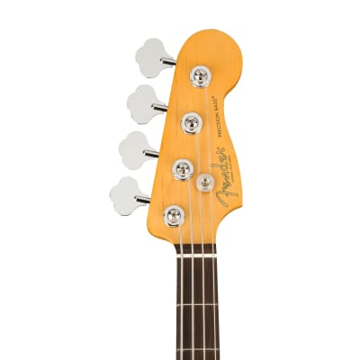 [PREORDER] Fender American Professional II Precision Bass Electric Guitar, RW FB, Mercury image 10