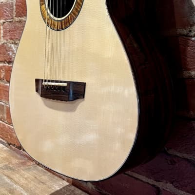 Ashley Sanders Guitars Custom 12 String - Gloss Laquer , Spruce , Brazilian Rosewood B&S image 2