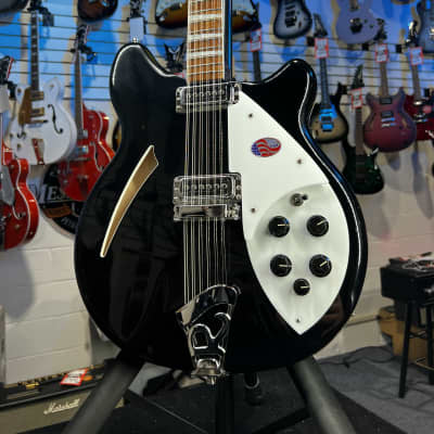 New 2023 Rickenbacker 360/12 12-String 360 Electric, Jetglo w/ OHSCase and Free Ship 756 image 1