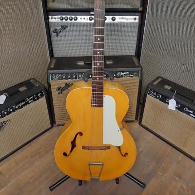 Silvertone Archtop 50's - Natural image 4