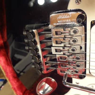 Fender MIJ Stratocaster 1989 Black original left hand model image 13