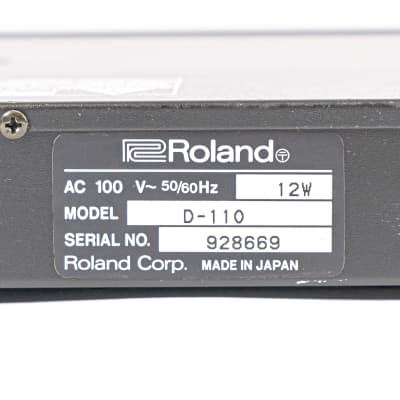 Roland D-110 Multitimbral Sound Module Rackmount MIDI Synthesizer - Classic D-50 Sounds in a Compact Package image 5