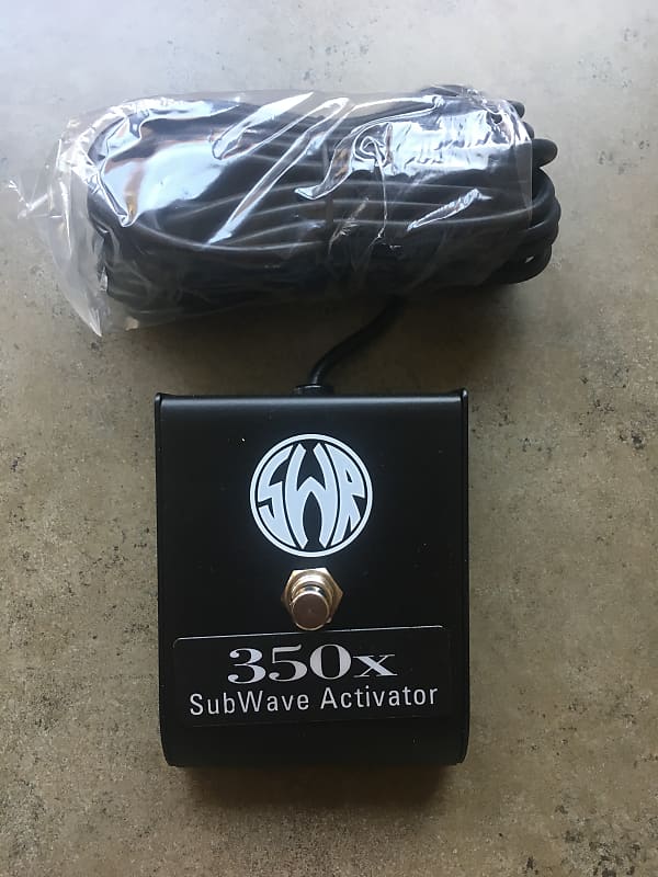 SWR 350X Subwave Activator Foot Switch Black