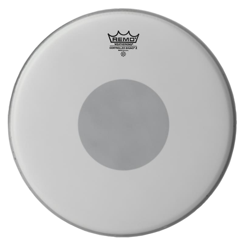 Remo Weatherking Controlled Sound X Coated Drumhead with Reverse Black Dot image 1