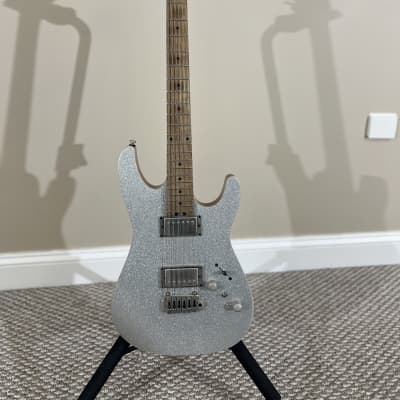 Harley Benton Fusion-T HH HT Pro Series with Roasted Maple Fretboard 2020s - Silver Sparkle for sale