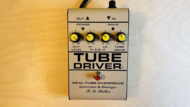 BK Butler Tube Driver w/ bias mod NEW