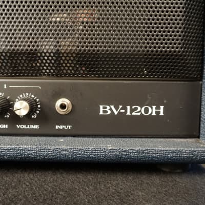 Crate BV-120H Blue Voodoo USA Tube Guitar Amp Head | Reverb