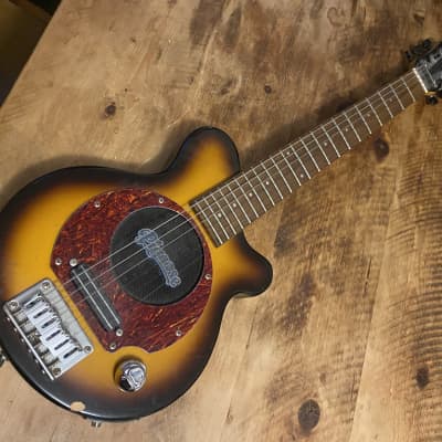 Pignose PGG-200 Vintage Sunburst Guitar, upgraded pickup for sale