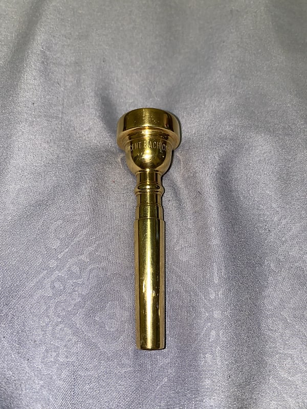Bach Vincent Bach CORP . 2C 70s - Gold Plated Mouthpiece image 1