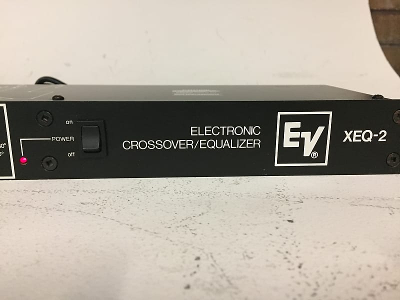 Vintage Electro-Voice XEQ-2 crossover 1980's Black | Reverb Vintage Electro-Voice XEQ-2 crossover 1980's Black | Reverb