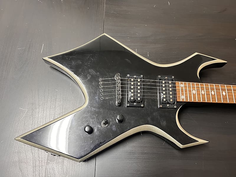 B.C. Rich Warlock Deluxe Series Black | Reverb