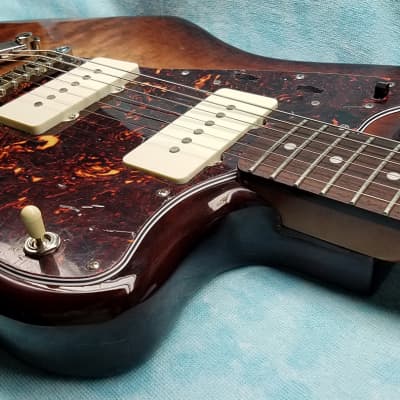 Custom Jazzmaster Style Guitar w/ Quilted Maple top + Fender Pure