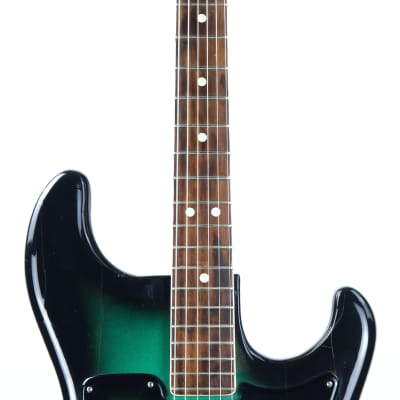 1960s Galanti Kapa Made in Italy Green Burst Gemelli Polverini Vintage Electric Guitar | Green Burst! Hopf Crucianelli image 7