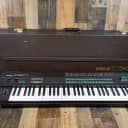 Yamaha DX7 Digital FM Synthesizer 1986 Brown Original Version w/ Case