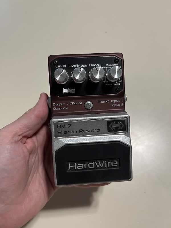 DigiTech Hardwire RV-7 Stereo Reverb