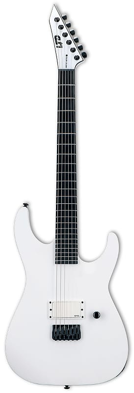 ESP LTD M-HT Arctic Metal Electric Guitar - Snow White Satin, LMHTARMSWS image 1