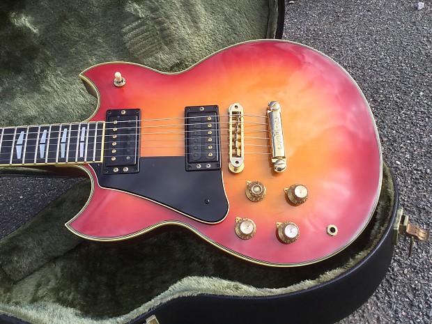 Yamaha SG-1000 (Lefty, 1977, Cherry Sunburst) | Reverb Norway