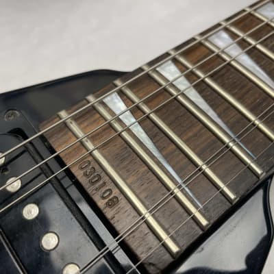 Jackson Pro Series Randy Rhoads Signature Model RR5 RR-5 Flying V Guitar 2003 - Black Gloss - MIJ Made In Japan image 11