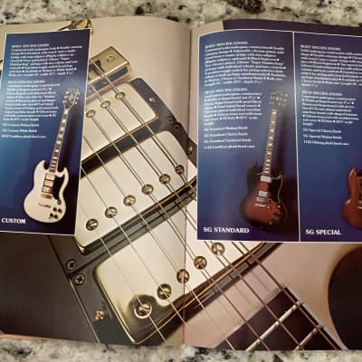 Gibson Solid Body Catalog 1976 L6-S SG Custom Standard Special S-1 Marauder L5-S image 3